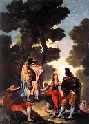 Francisco de goya y Lucientes A Walk in Andalusia USA oil painting artist